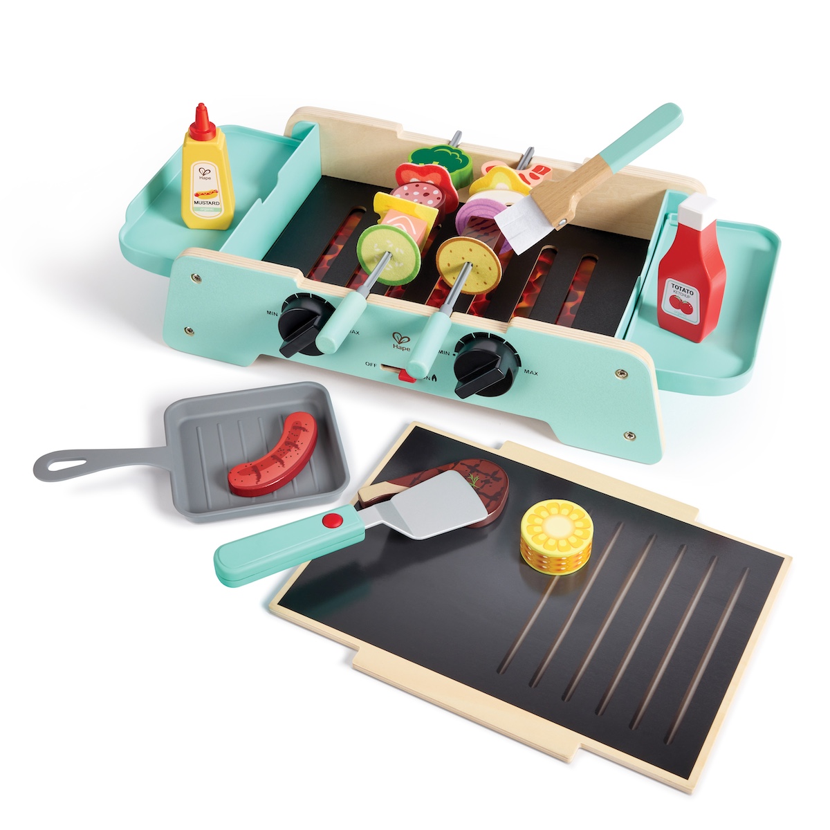 Barbacoa plancha-parrilla Hape