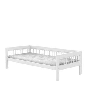 Basic Bett 90x200cm BREEZE Lifetime weiß