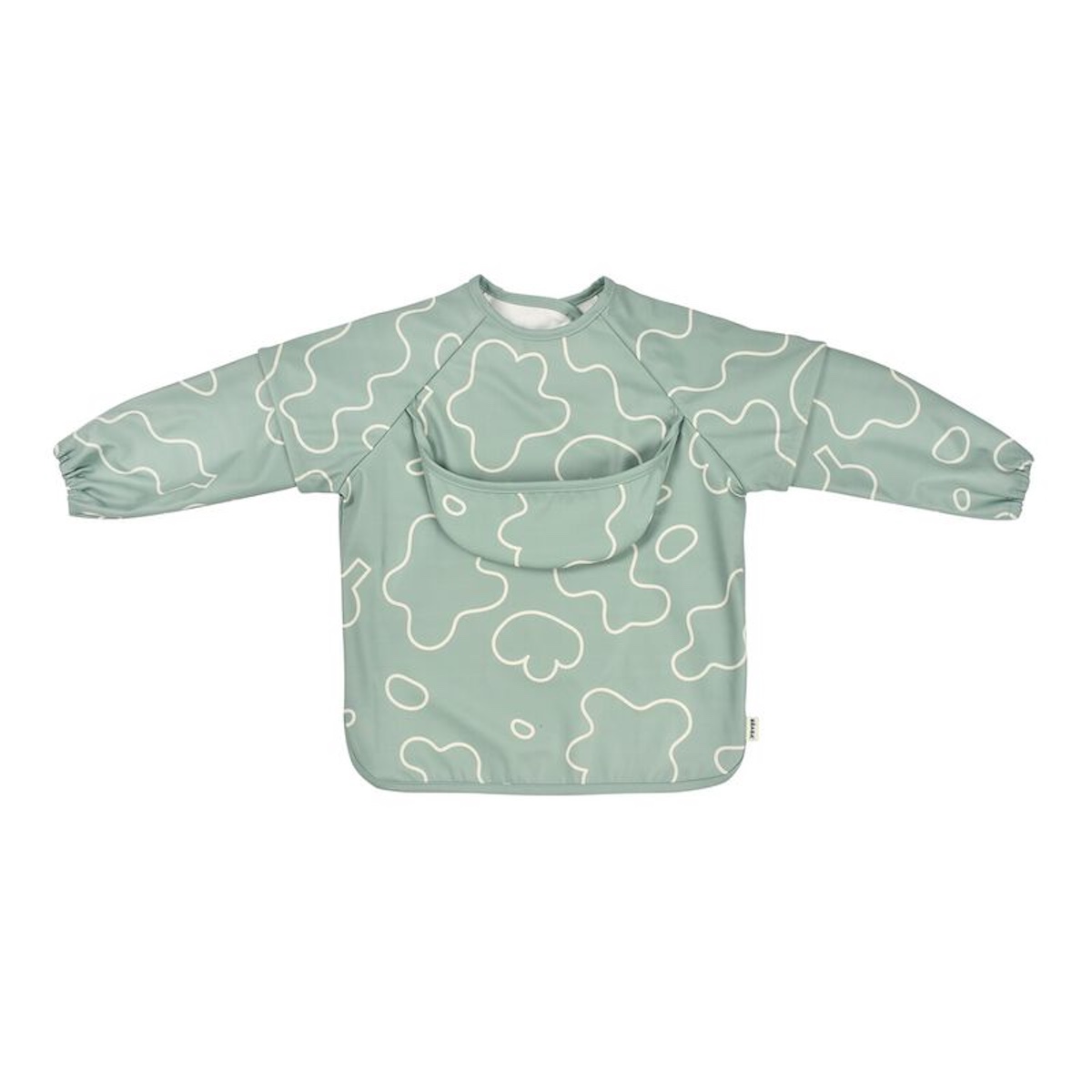 Bavoir manches longues evolutive 2 in 1 Beaba Sage green