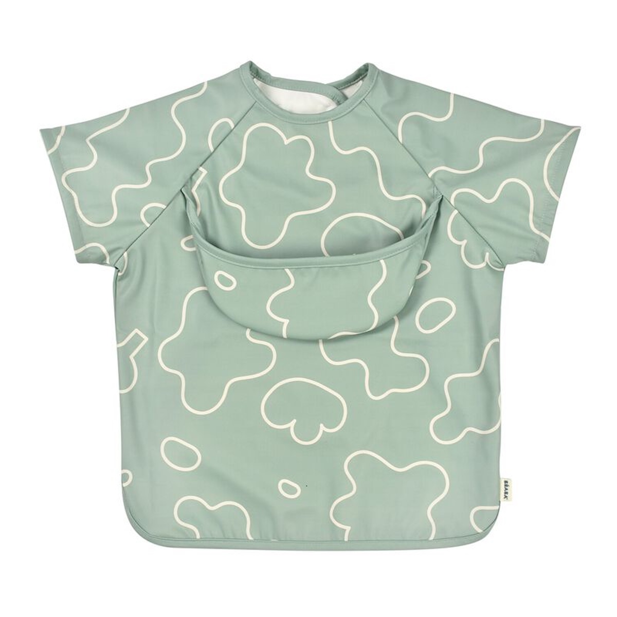 Bavoir manches longues evolutive 2 in 1 Beaba Sage green