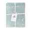Bettdeckenbezug Baby DUCKS blau beige 100x140cm und Kissenbezug 40x40cm

