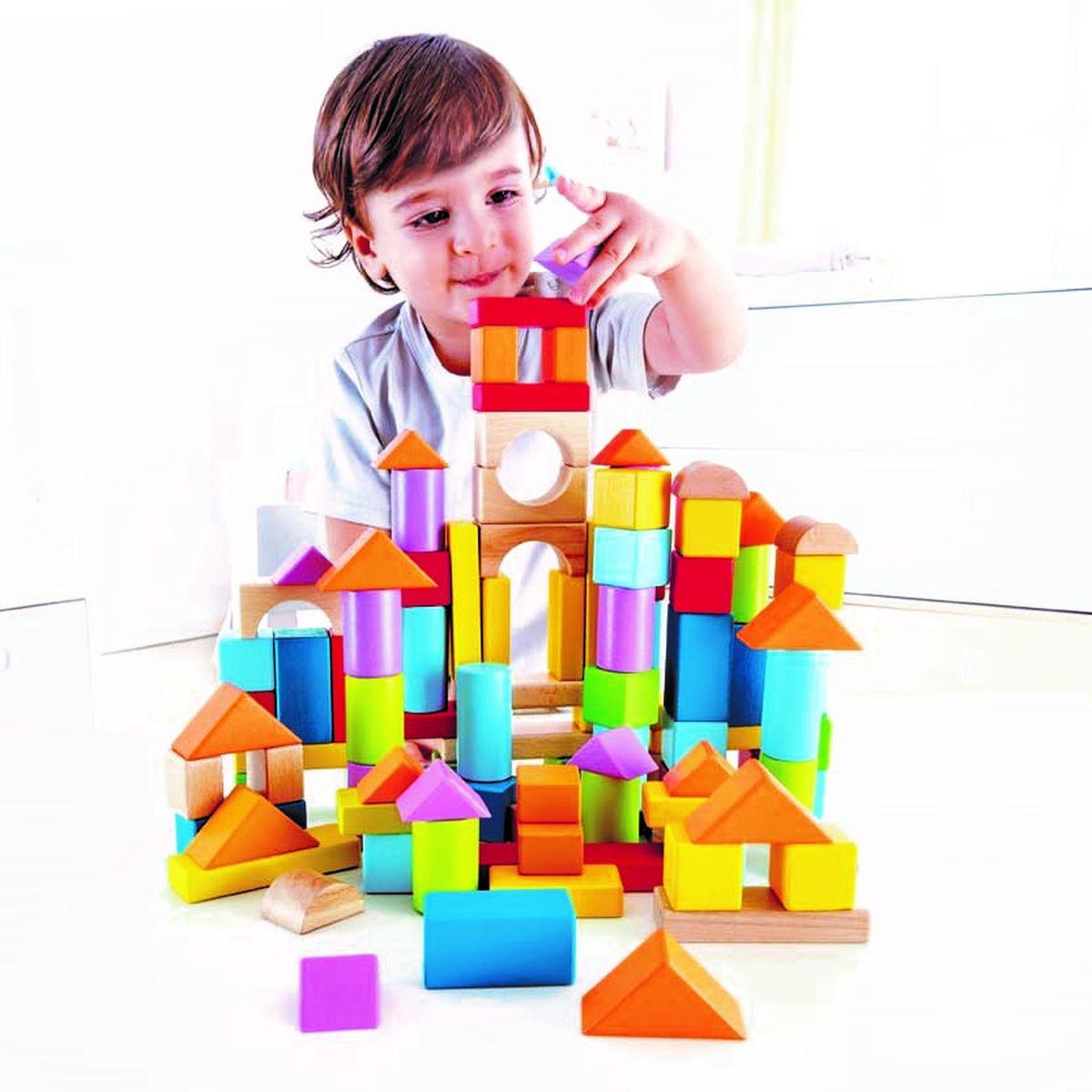Bloques construcción madera Hape