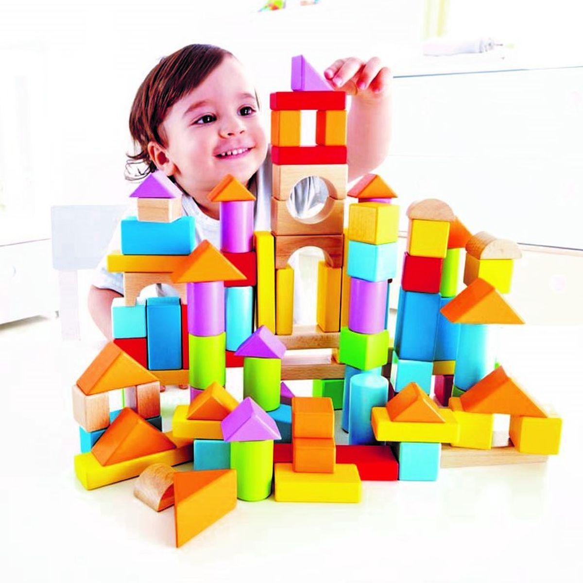 Bloques construcción madera Hape
