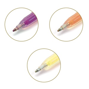 Bolígrafos gel 6uds PAPETERIE Djeco pastel
