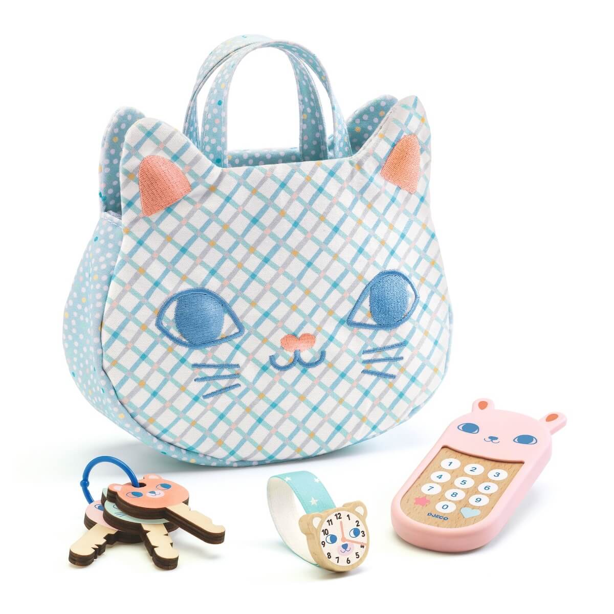 Bolso infantil-accesorios BEBÉ GATO  Djeco