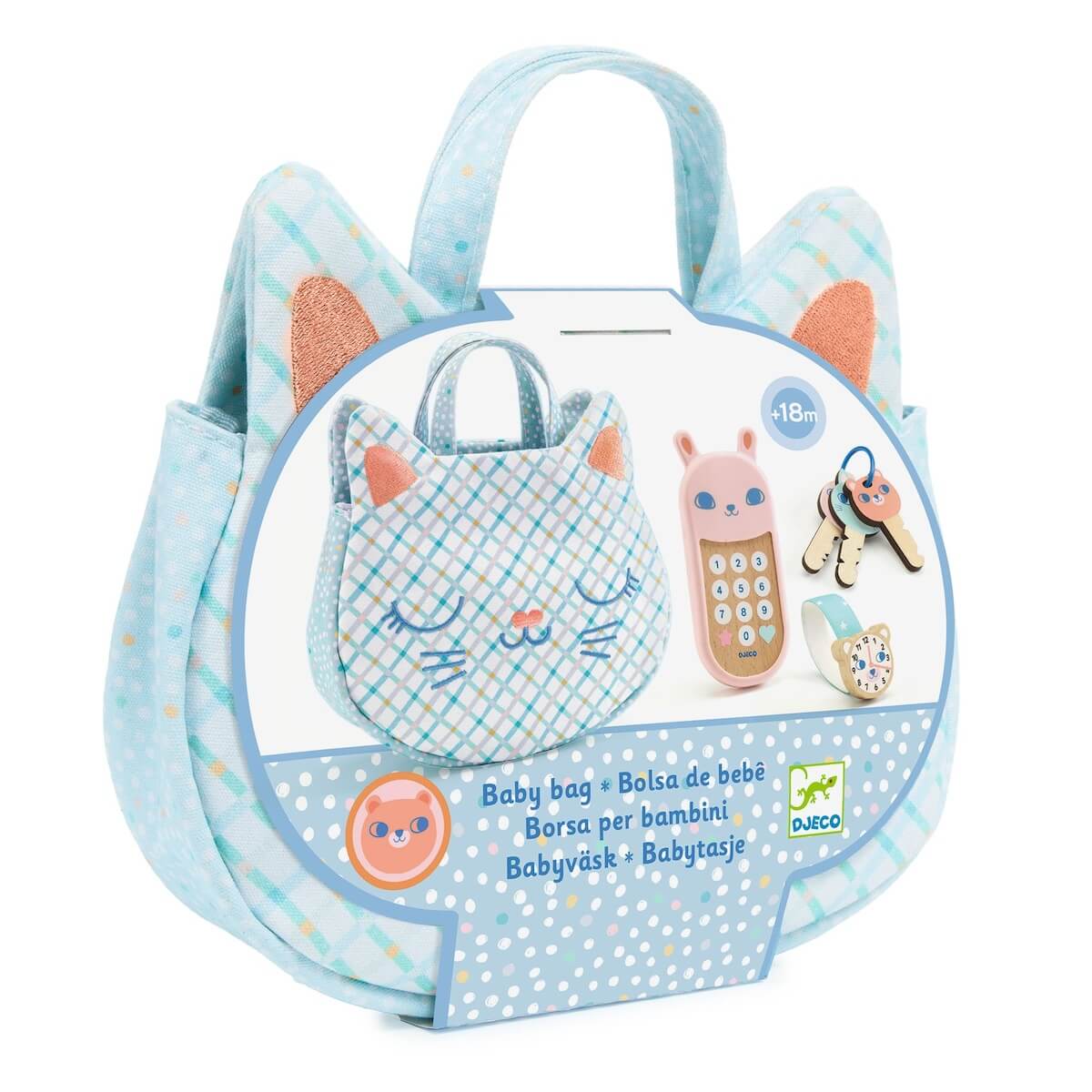 Bolso infantil-accesorios BEBÉ GATO  Djeco
