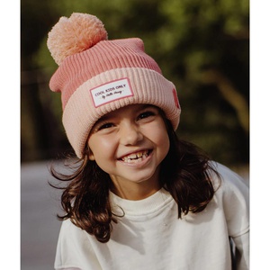 Bonnet 9-18m Block Blush Hello Hossy