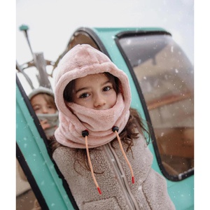 Cagoule 2-5a Warmy Pink Hello Hossy
