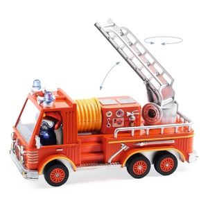 Camión bomberos Capitán CRAZY MOTORS Djeco