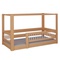 Canopy bed Kubu DELUXE de Breuyn natural-whitened