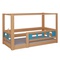 Canopy bed Pirate DELUXE de Breuyn natural-blue