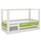 Canopy bed Tatü DELUXE de Breuyn geweißt-grün