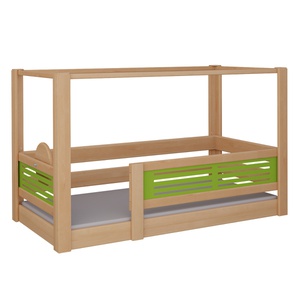 Canopy bed Tatü DELUXE de Breuyn natural-green