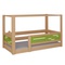 Canopy bed Tatü DELUXE de Breuyn natural-green
