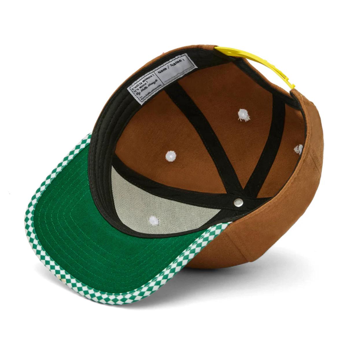Casquette 9-18m Chessy Green Hello Hossy