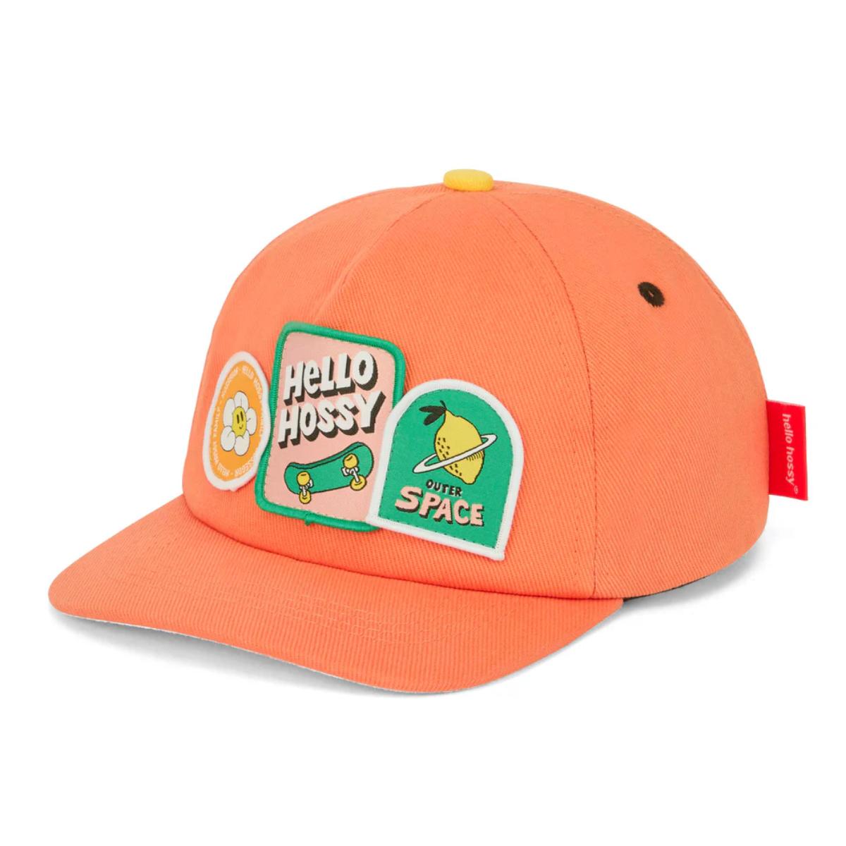 Casquette 9-18m Patchy Orange Hello Hossy