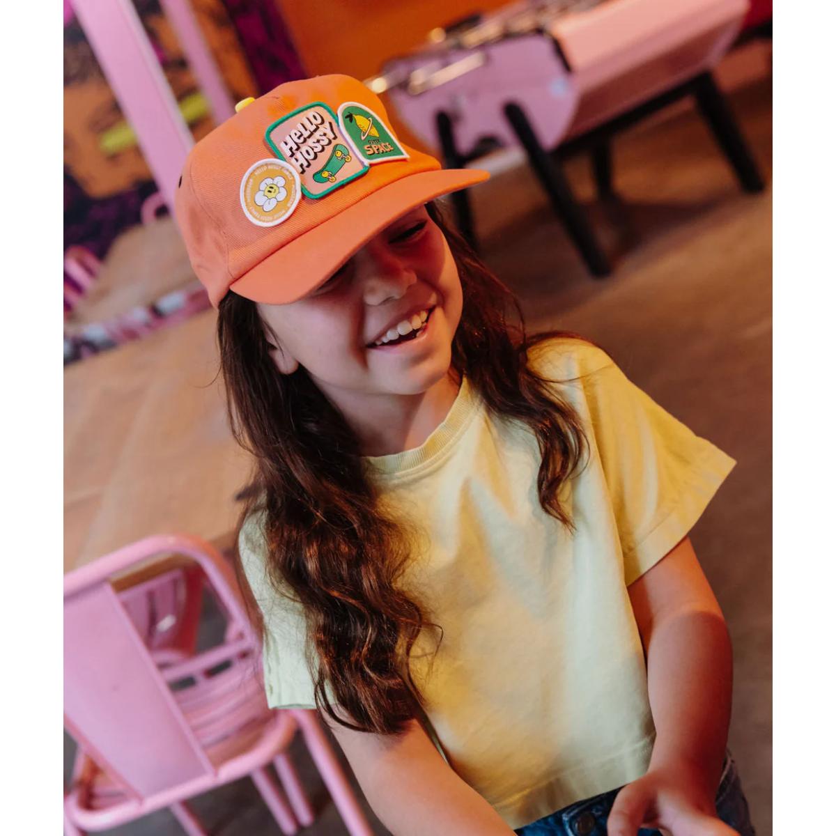 Casquette 9-18m Patchy Orange Hello Hossy
