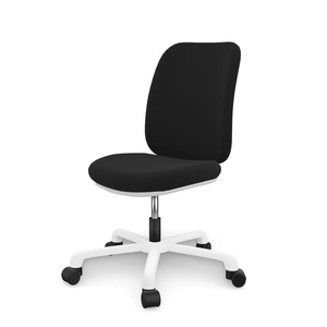 Chaise de bureau COMFORT Lifetime noir blanc