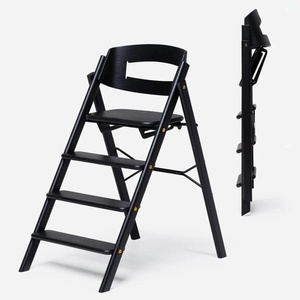 Chaise haute chêne KLAPP Kaos black