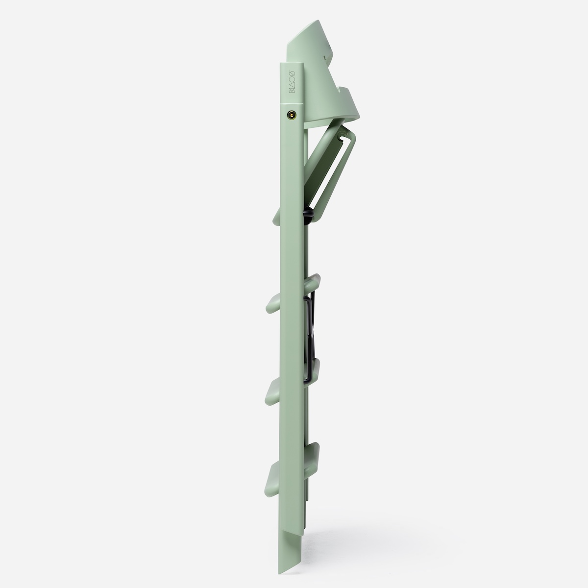 Chaise haute hêtre KLAPP Kaos pale green