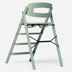 Chaise haute hêtre KLAPP Kaos pale green