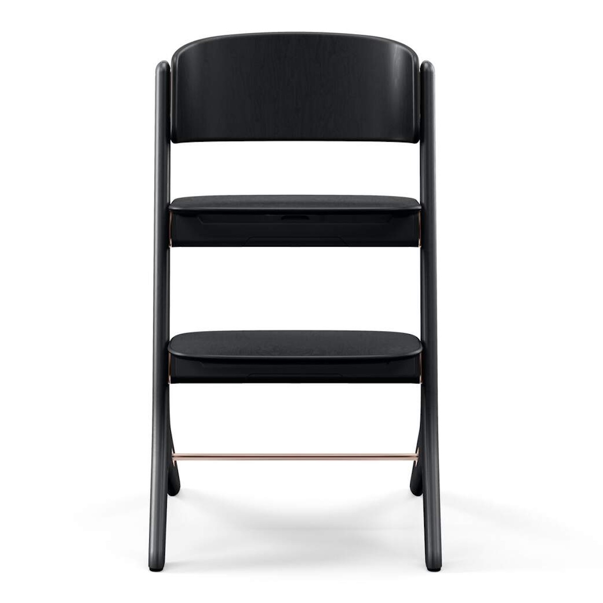 Chaise haute LEMO Platinum Cybex black wood black 