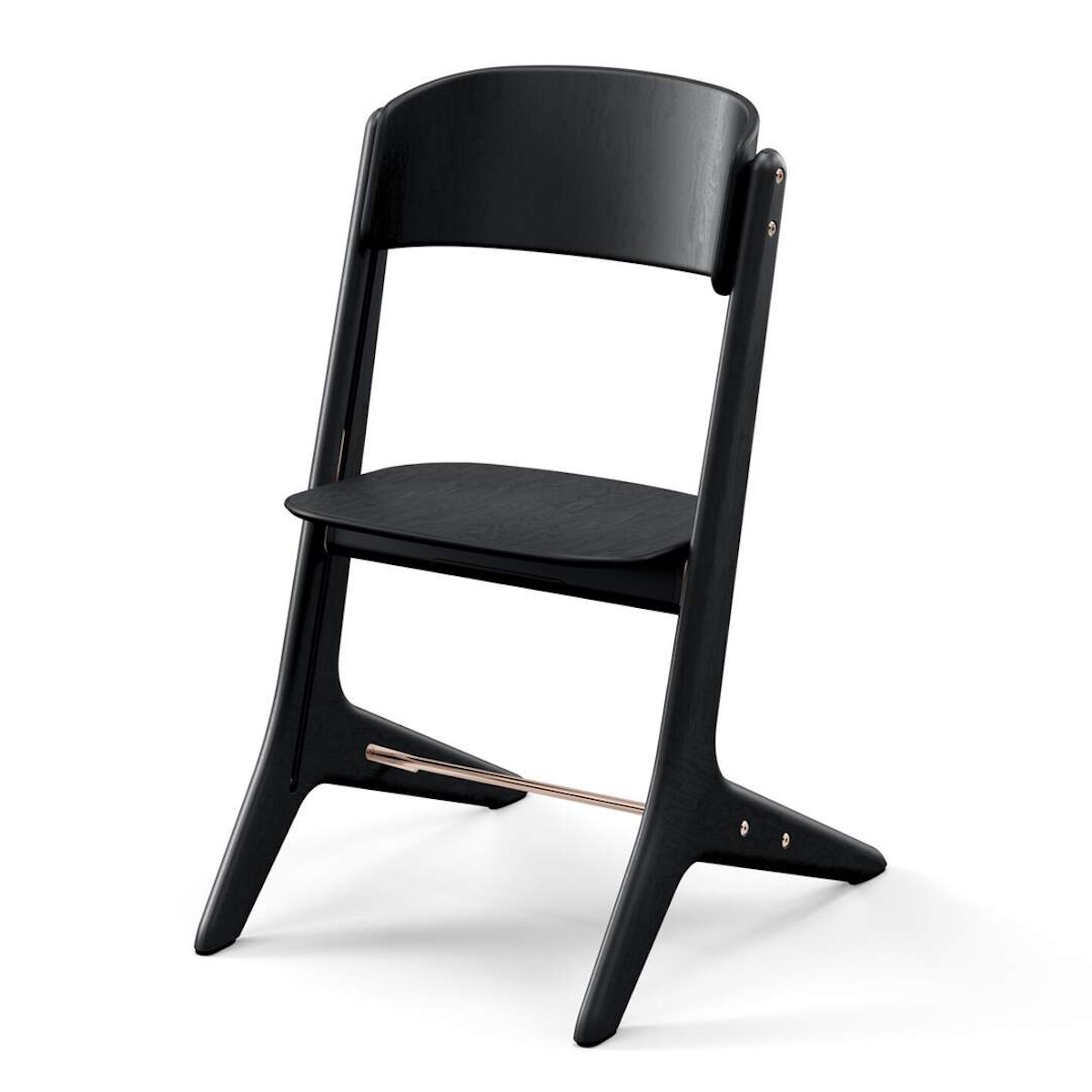 Chaise haute LEMO Platinum Cybex black wood black 