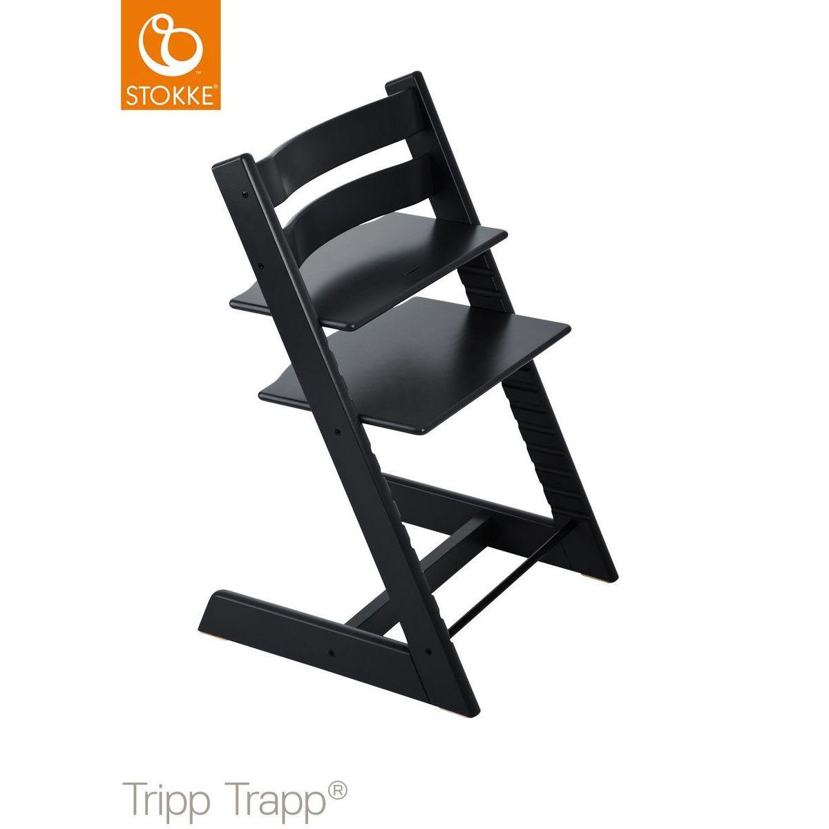 Chaise haute TRIPP TRAPP Stokke noir
