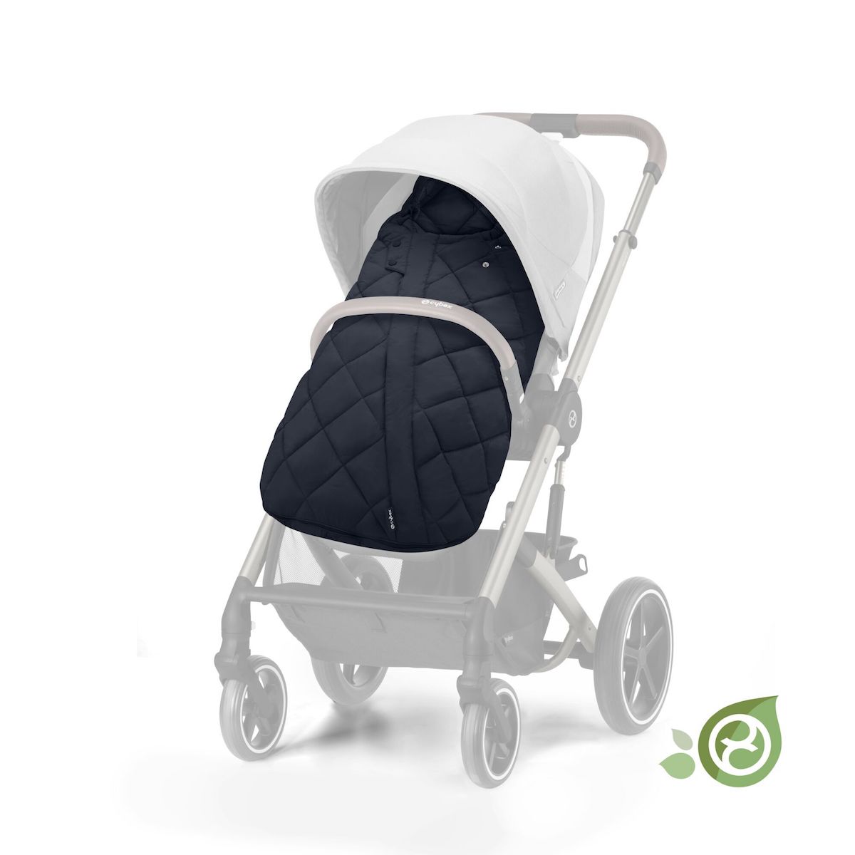 Chancèliere poussette SNOGGA 2 Cybex Ocean Blue