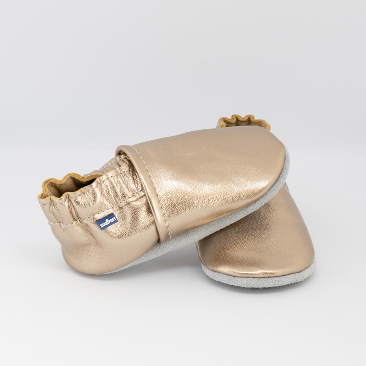 Chausson bébé 3-6m BABY SOFT Stabifoot Gold