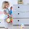 Chest 3 drawers COLORFLEX fronts drawers pearl grey-pearl grey-space grey