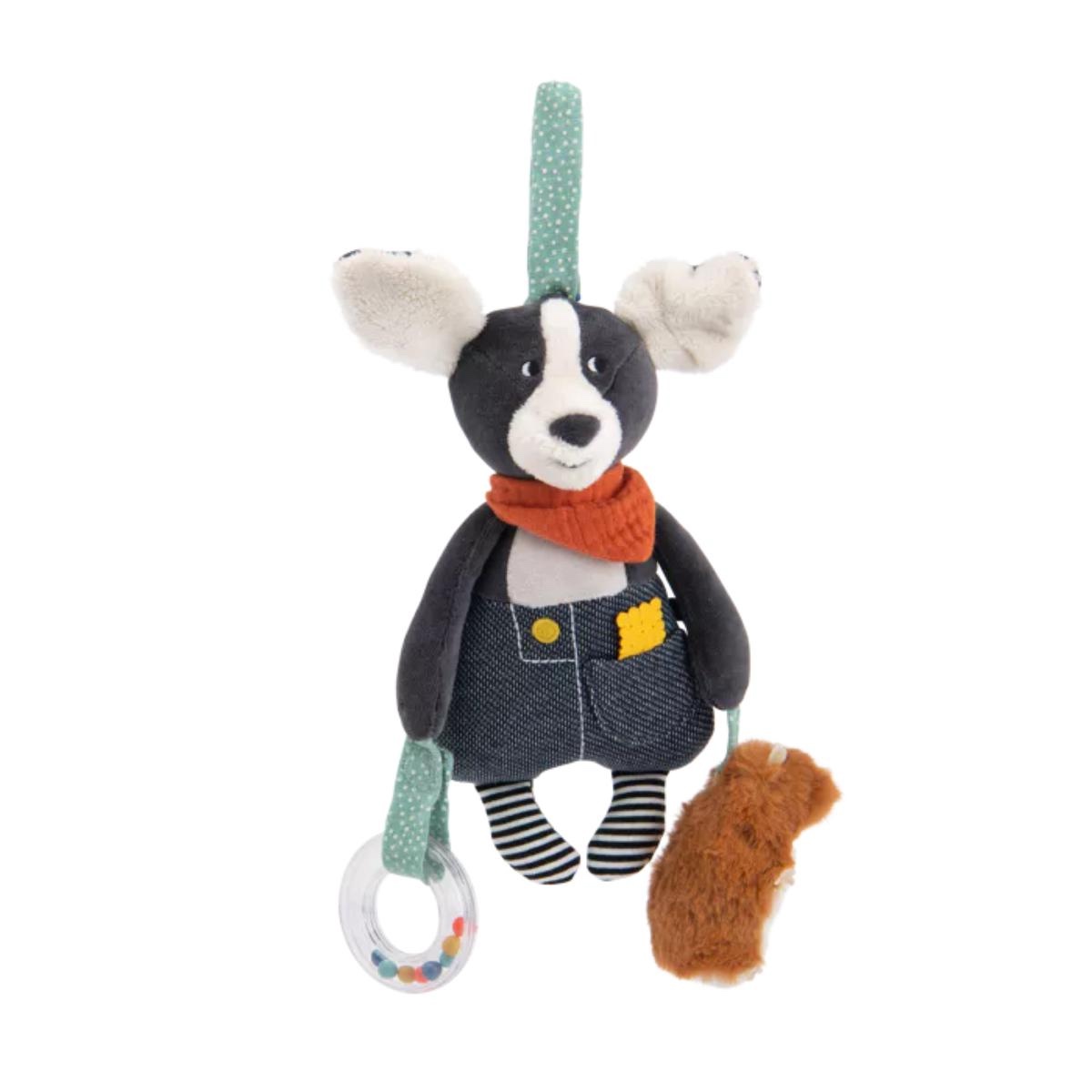 Chien Puce d'activités à suspendre Puce & Pilou Moulin Roty