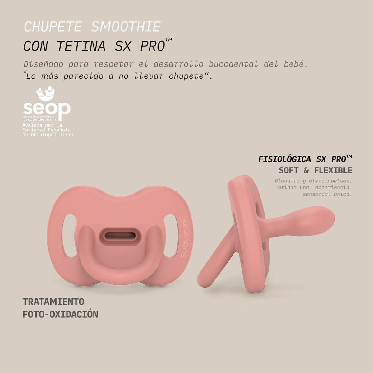 Chupete todosilicona fisilógica 0-6m SX Pro Suavinex Verde I3