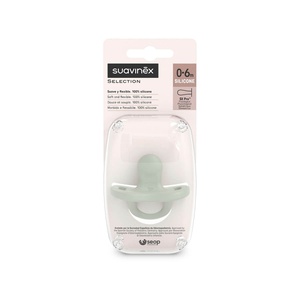 Chupete todosilicona fisilógica 0-6m SX Pro Suavinex Verde I3