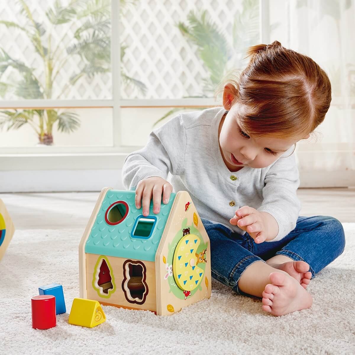 Clasificador formas CRITTER HOUSE Hape