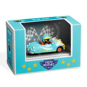 Coche Blue Gun CRAZY MOTORS Djeco