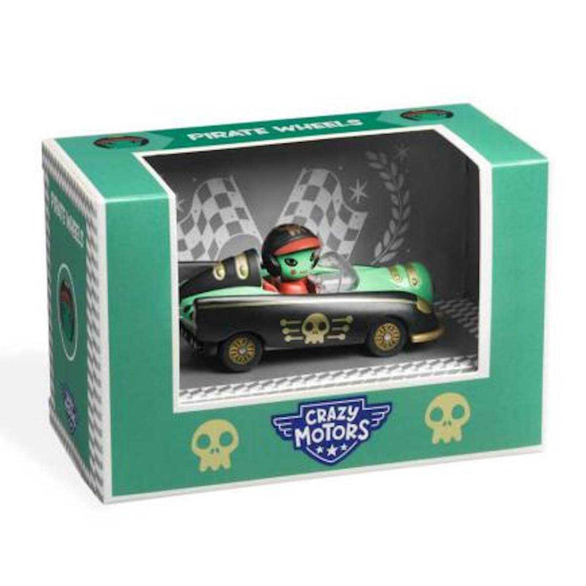 Coche Pirate Wheels CRAZY MOTORS Djeco
