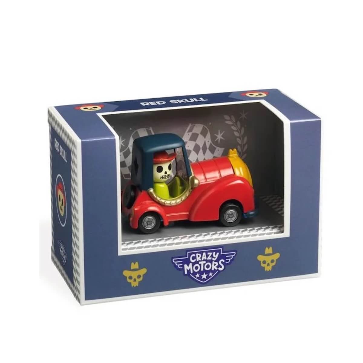 Coche Red Skull CRAZY MOTORS Djeco