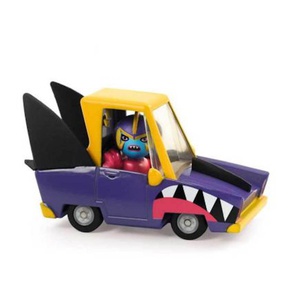 Coche Shark N'Go CRAZY MOTORS Djeco