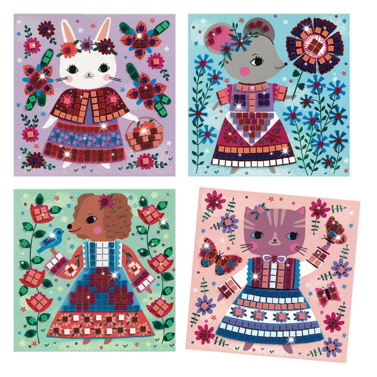 Collage LOVELY PETS Djeco