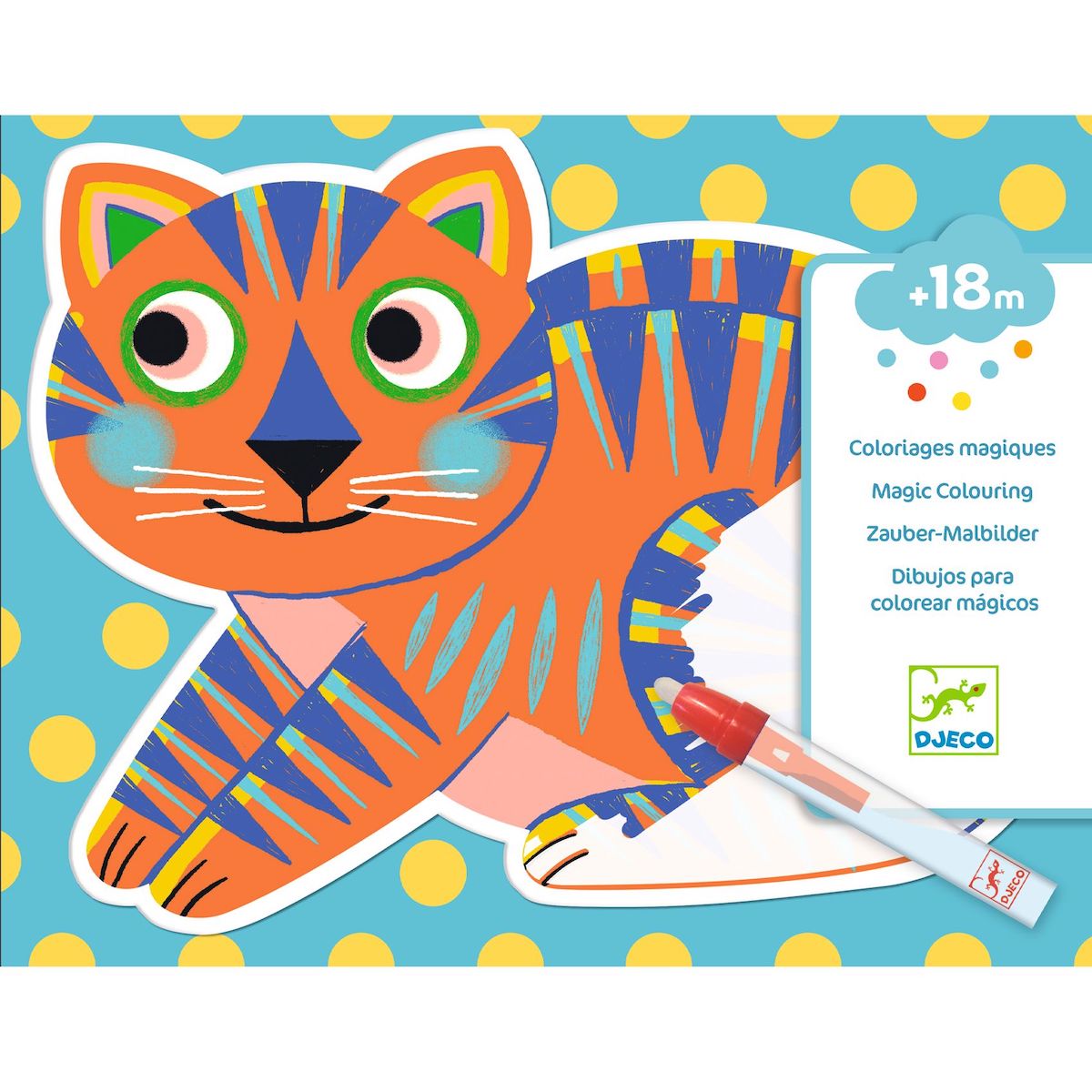 Coloriages magiques ANIMALO-MA Djeco