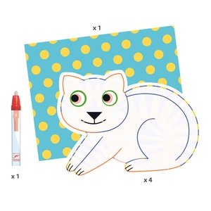 Coloriages magiques ANIMALO-MA Djeco