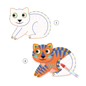 Coloriages magiques ANIMALO-MA Djeco