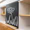 Combination mid-sleeper bed - blackboard doors - shelves with oiled oak panels KASVA