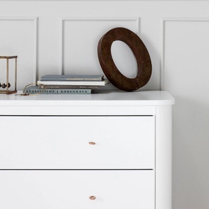 Commode 3 tiroirs WOOD Oliver Furniture blanc