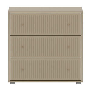 Commode à 3 tiroirs rainures SAGA Flexa oat oak