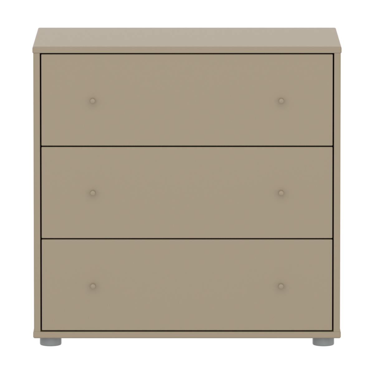 Commode à 3 tiroirs SAGA Flexa oat light grey