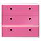 Commode COLORFLEX façades tiroirs pink