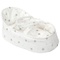 Couffin poupée 26cm STARS blanc