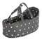 Couffin poupée 26cm STARS gris